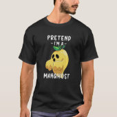 T-shirt Halloween Mango Ghost Faire semblant d'être un Man (Devant)