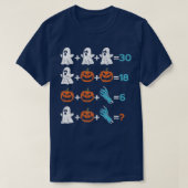 T-shirt Halloween Math Teacher Premium (Design devant)