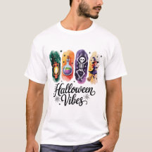 T-Shirt Halloween mignonne - Éffrayant Fri adorabl