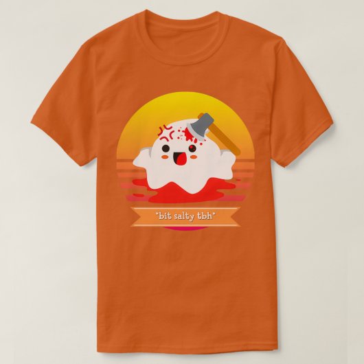 T-shirt Halloween mignonne Ghost salé Bit TBH (Design devant)