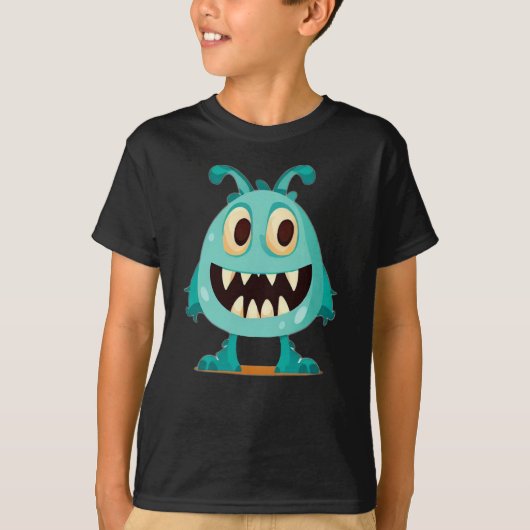 T-shirt Halloween/Monster/dessin animé (Devant)