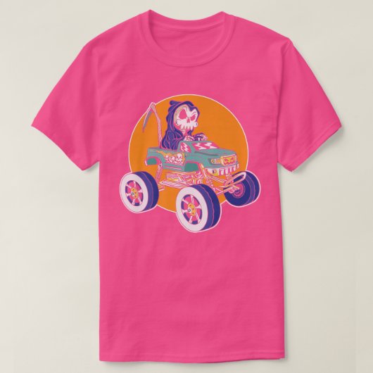 T-shirt Halloween Monster Truck (Design devant)