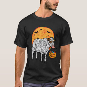T-shirt Halloween Mummy Cow Trick Treat Farm Costume Garço