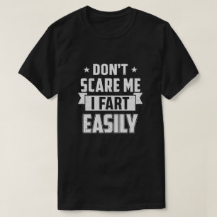T-shirt Halloween ne me fais pas peur que je parte facilem