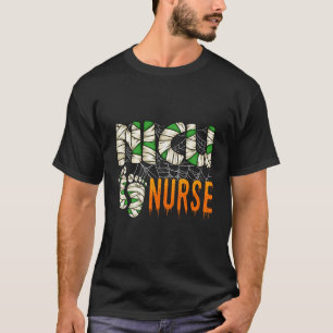 T-shirt Halloween Nicu Infirmière Costumes maman Costumes