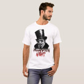 T-shirt Halloween Night Jack Le Ripper Vampire (Devant entier)