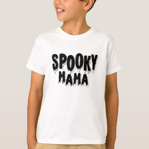 T-shirt Halloween noir et blanc
