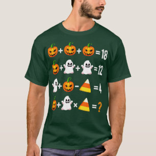 T-shirt Halloween Ordre des opérations Math Halloween Ense