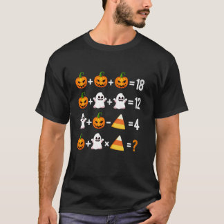 T-shirt Halloween Ordre des opérations Math Halloween Ense