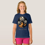 T-shirt Halloween Panda Bear (Devant entier)