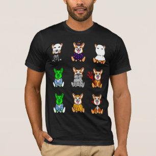 T-shirt Halloween Pembroke Welsh Corgi