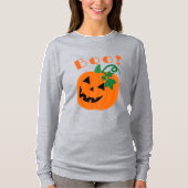 T-shirt Halloween Personnalisé Jack-o'-lantern Boo (Devant)