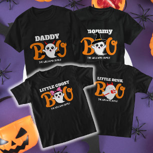 T-shirt Halloween Petit Fantôme Boo Famille Boo Correspond