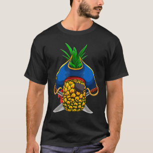 T-shirt Halloween Pirate Ananas Swingers Lifestyle