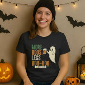 T-shirt Halloween plus de livres moins Boo-Hoo Ghost & Dri