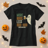 T-shirt Halloween plus de livres moins Boo-Hoo Ghost & Dri