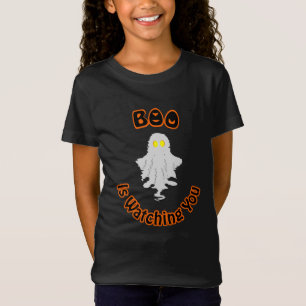 T-shirt Halloween pour fille Boo vous regarde
