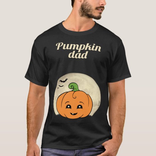 T-shirt Halloween Pregnancy Dad Expecting Twin Babies Pump (Devant)