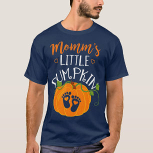 T-shirt Halloween Pregnancy Maman Être Mommys Little