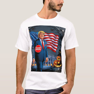 T-shirt Halloween présidentiel : Trump 2024