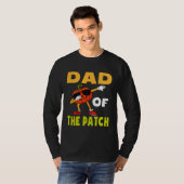 T-shirt Halloween Pumpkin Patch Dad Of The Patch Jack O La (Devant entier)