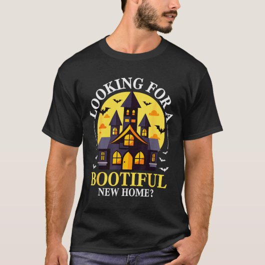 T-shirt Halloween Real Estate Agent Funny Realtor Bootiful (Devant)