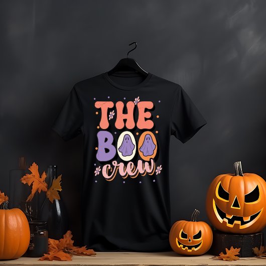 T-shirt Halloween rétro du Boo Crew