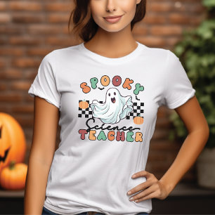 T-shirt Halloween Retro, professeur de sciences éf