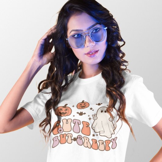 T-SHIRT HALLOWEEN RETRO SUPER CUTE MAIS DÉPLAISANT