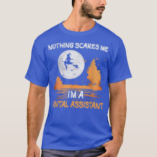 T-shirt Halloween Rien ne me fait peur Je suis une assista