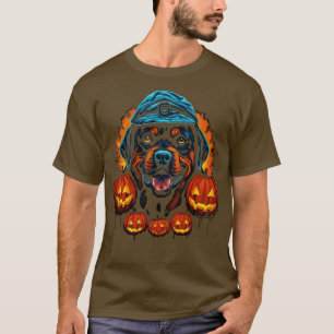 T-shirt Halloween Rottweiler