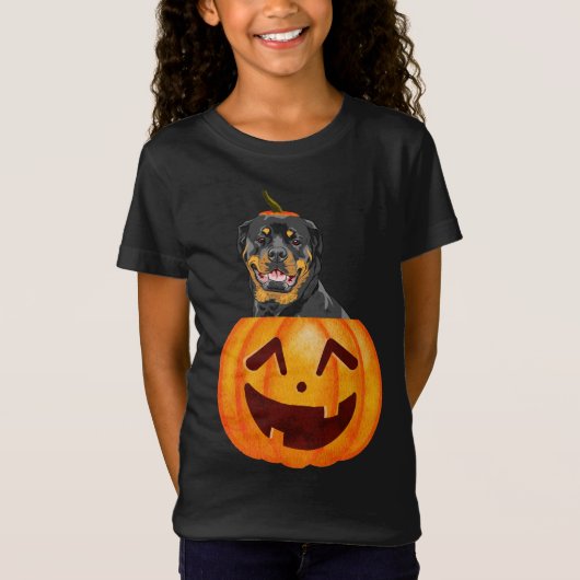 T-Shirt Halloween Rottweiler (Devant)