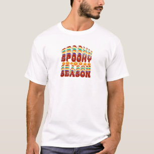 T-shirt Halloween saison éffrayante