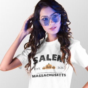 T-SHIRT HALLOWEEN SALEM HALLOWEENTOWN EST. 1626