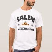 T-SHIRT HALLOWEEN SALEM HALLOWEENTOWN EST. 1626 (Devant)
