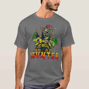 T-shirt Halloween Scary Haunter Thème Maison Haunter Costu