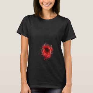 T-shirt Halloween se sentir bien Je suis bien Bloody Wound