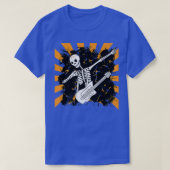T-shirt Halloween Skeleton Dab (Design devant)