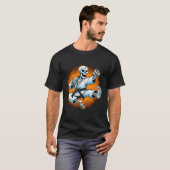 T-shirt Halloween Skeleton Karaté 1 (Devant entier)