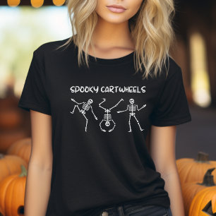 T-shirt Halloween Skeletons pour roues éffrayantes