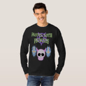 T-shirt Halloween skull pastel goth princess (Devant entier)