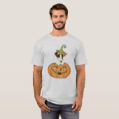 T-shirt Halloween Smooth Fox Terrier (Devant entier)