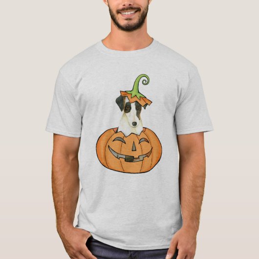T-shirt Halloween Smooth Fox Terrier (Devant)
