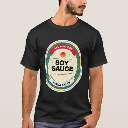 T-shirt Halloween Soja Sauce (Devant)
