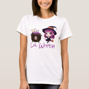 T-shirt Halloween/sorcière/automne/octobre