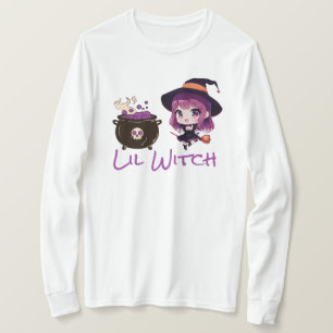 T-shirt Halloween/sorcière/automne/octobre