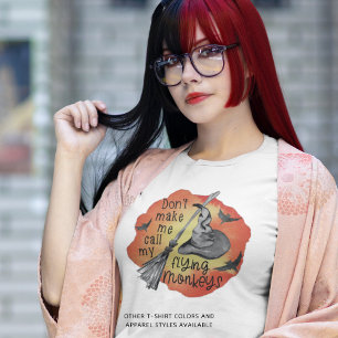 T-shirt Halloween sorcière drôle dire