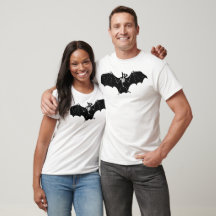 Halloween squelette de chauve-souris