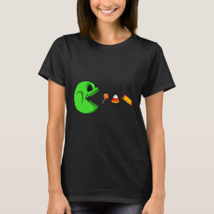 T-shirt Halloween Squelette Mange Candy Fun Boys Girls Kid