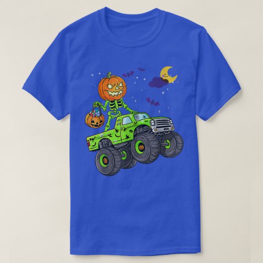 T-shirt Halloween Squelette Zombie équitation Monster Cami (Design devant)